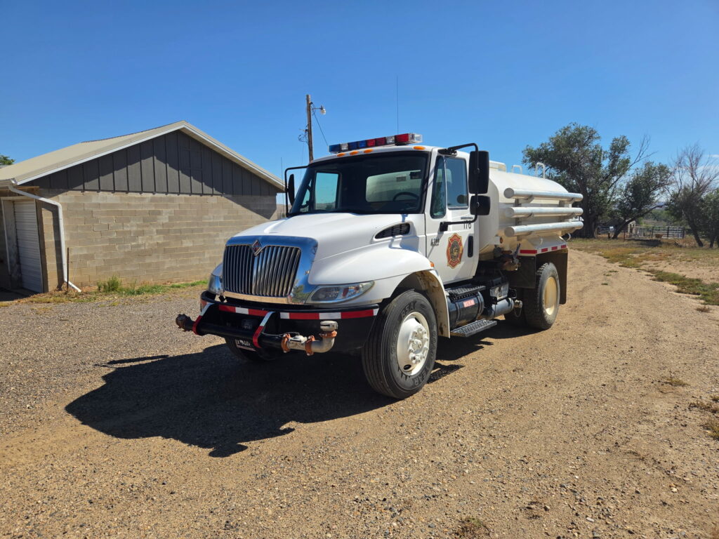 Clearmont Fire District water tender