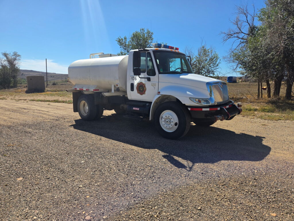Clearmont Fire District water tender